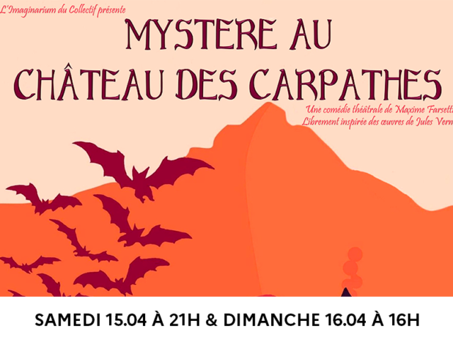 Théâtre : Mystère au château des Carpates 🗓