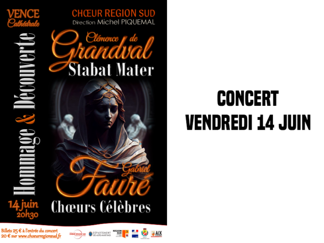 Concert « Gabriel Fauré – Clémence de Grandval »