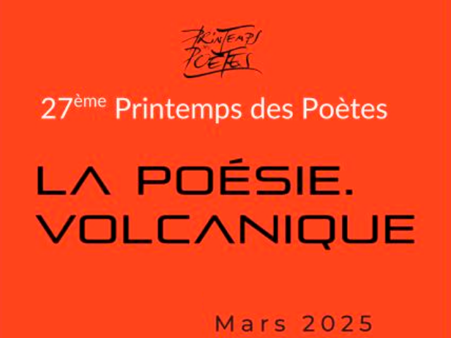 27ème Printemps des poètes