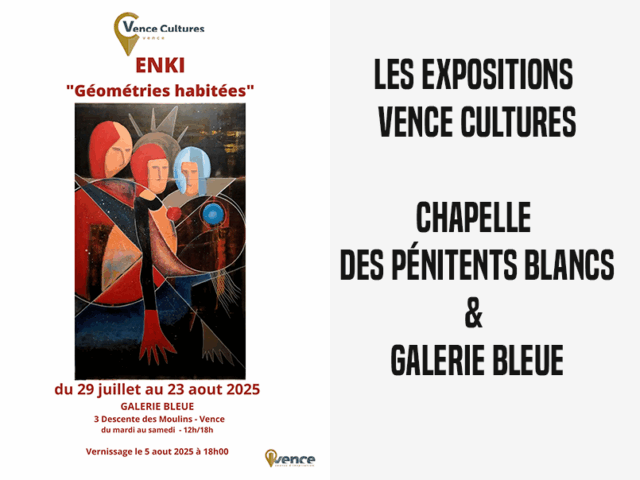 Expositions juillet et août