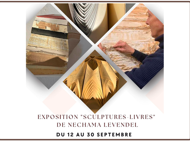 Exposition « Sculptures livres »