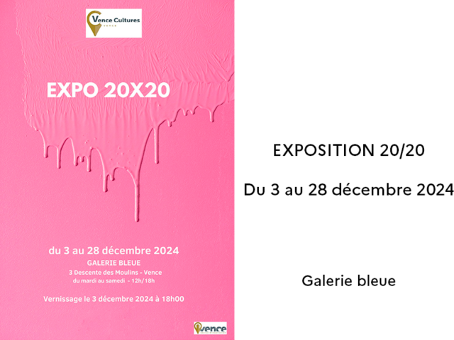 Exposition  : « Les petites toiles 20 x 20 » 2024