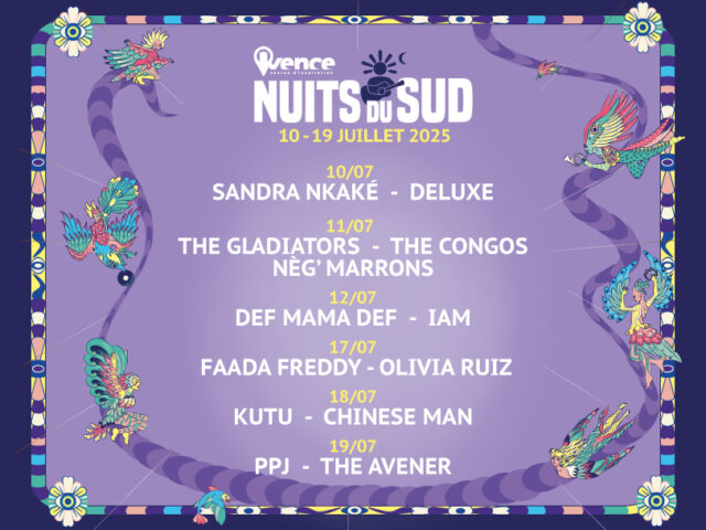 LES NUITS DU SUD – Programmation de la 28ème édition