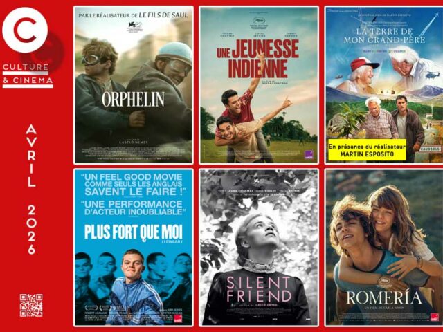 Culture & Cinéma : avril 2026