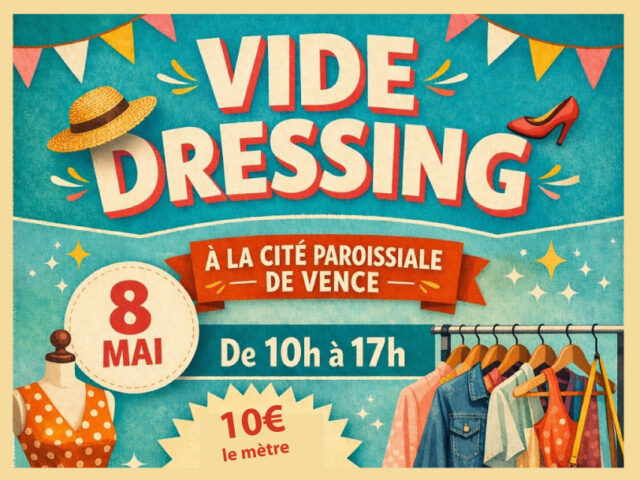 Vide dressing – 8 mai