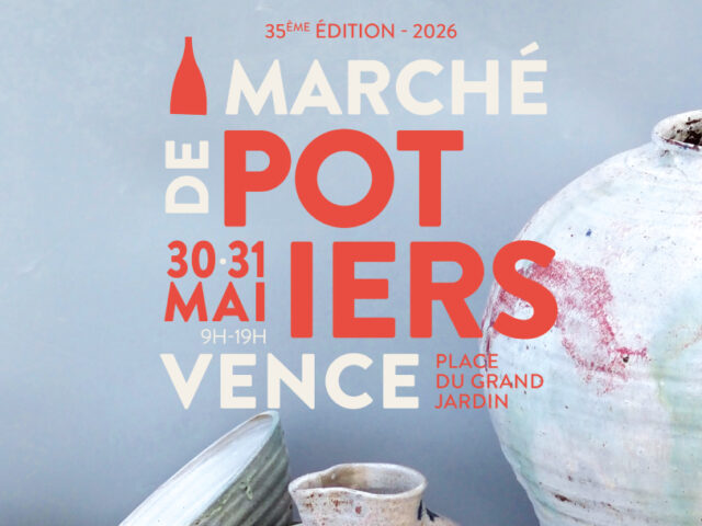 Marché de potiers de Vence 30 et 31 mai 2026
