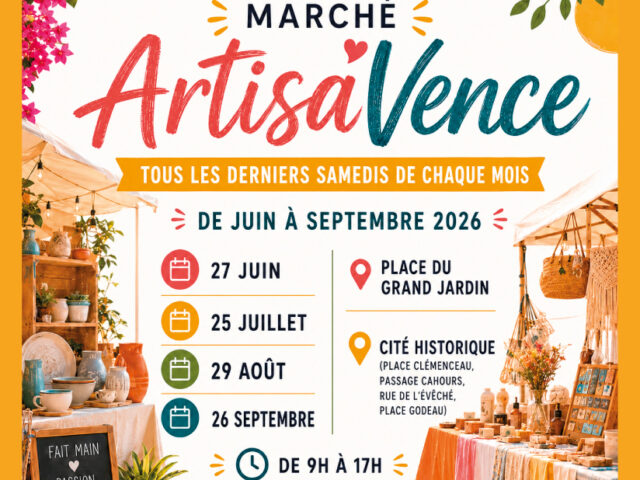 Artisa’Vence 2026