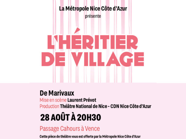 Théâtre “L’Héritier de village” par le TNN