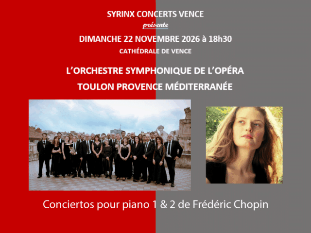 Syrinx concerts – 22 novembre
